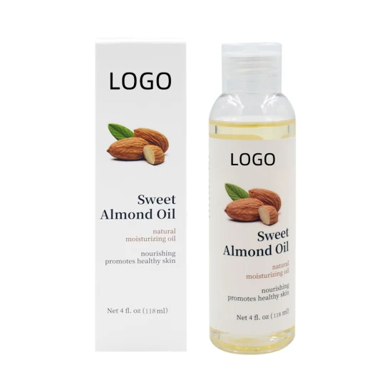 Etiqueta privada de Tailandia Skin Pure Sweet Almond Organic Carrier Oil Bulk