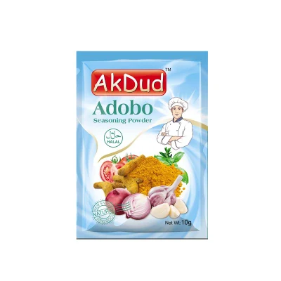 Akdud Halal cebolla vegetal Adobo condimento en polvo 10 g/bolsa