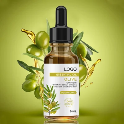 Aceite esencial de oliva para el cuidado de la piel vegana hidratante orgánica de plantas naturales puras de 30ml para masaje SPA