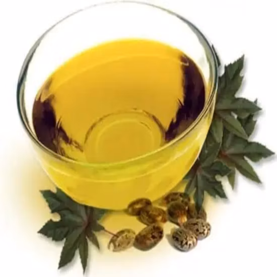 Aceite de ricino natural para el aceite base del cabello Aceite portador CAS 8001-79-4